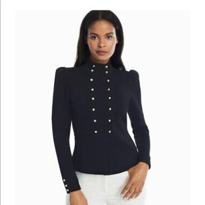WHBM Double Breasted Sweater Jacket